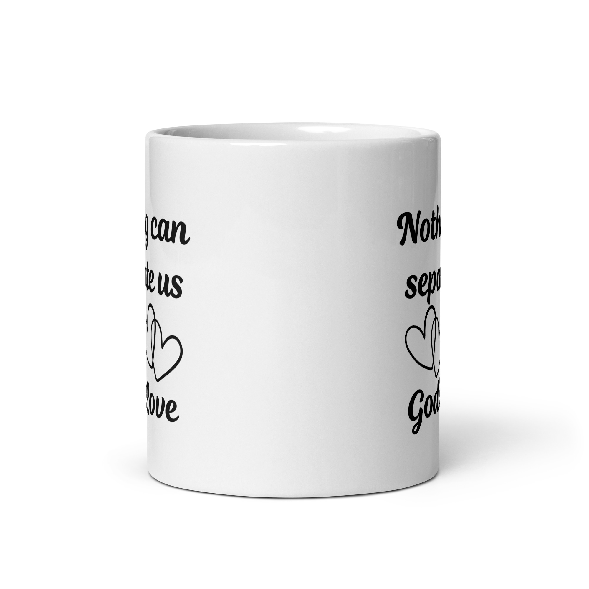 Unconditional Love White glossy mug - Image 4