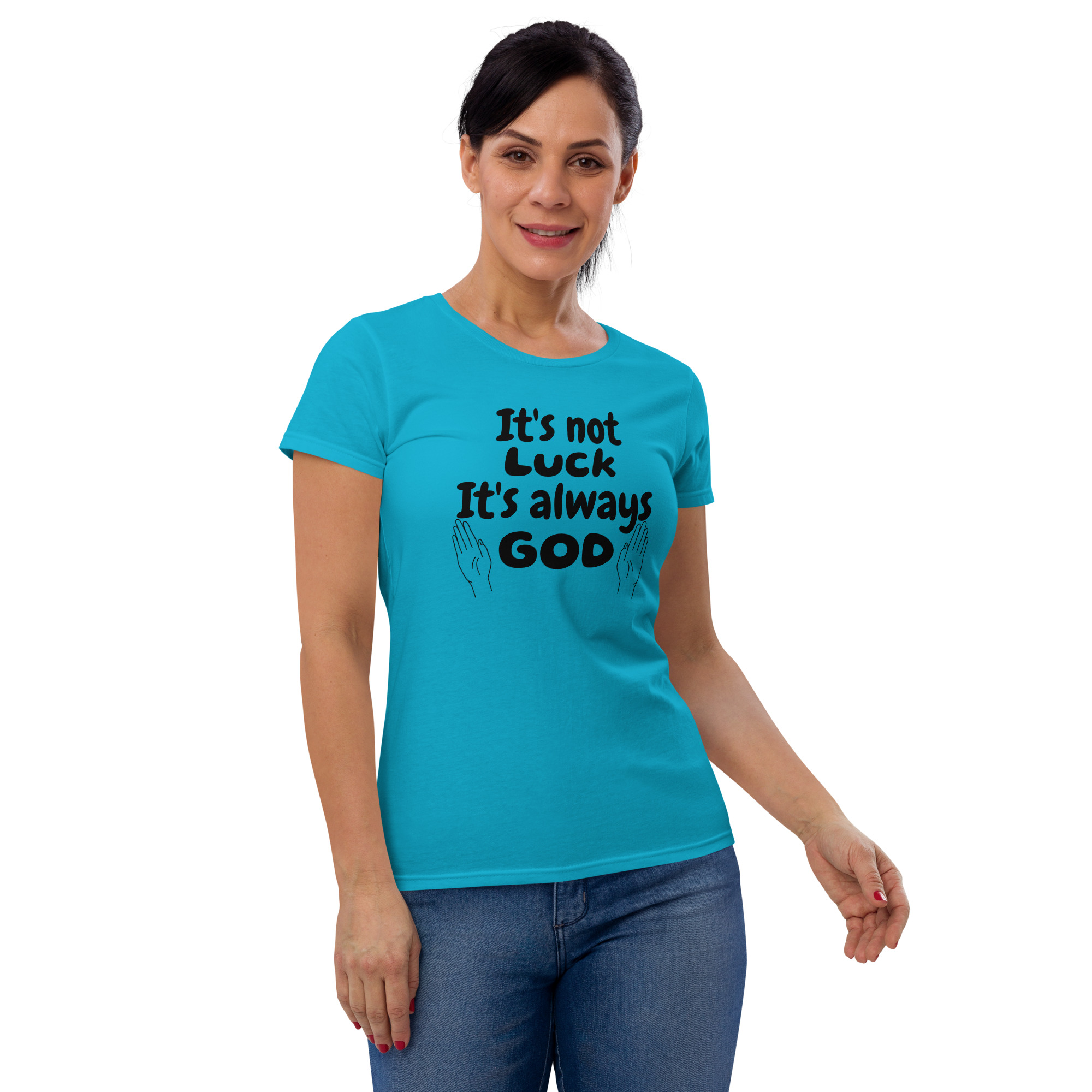 Always God Women's Short Sleeve Tee - Image 2