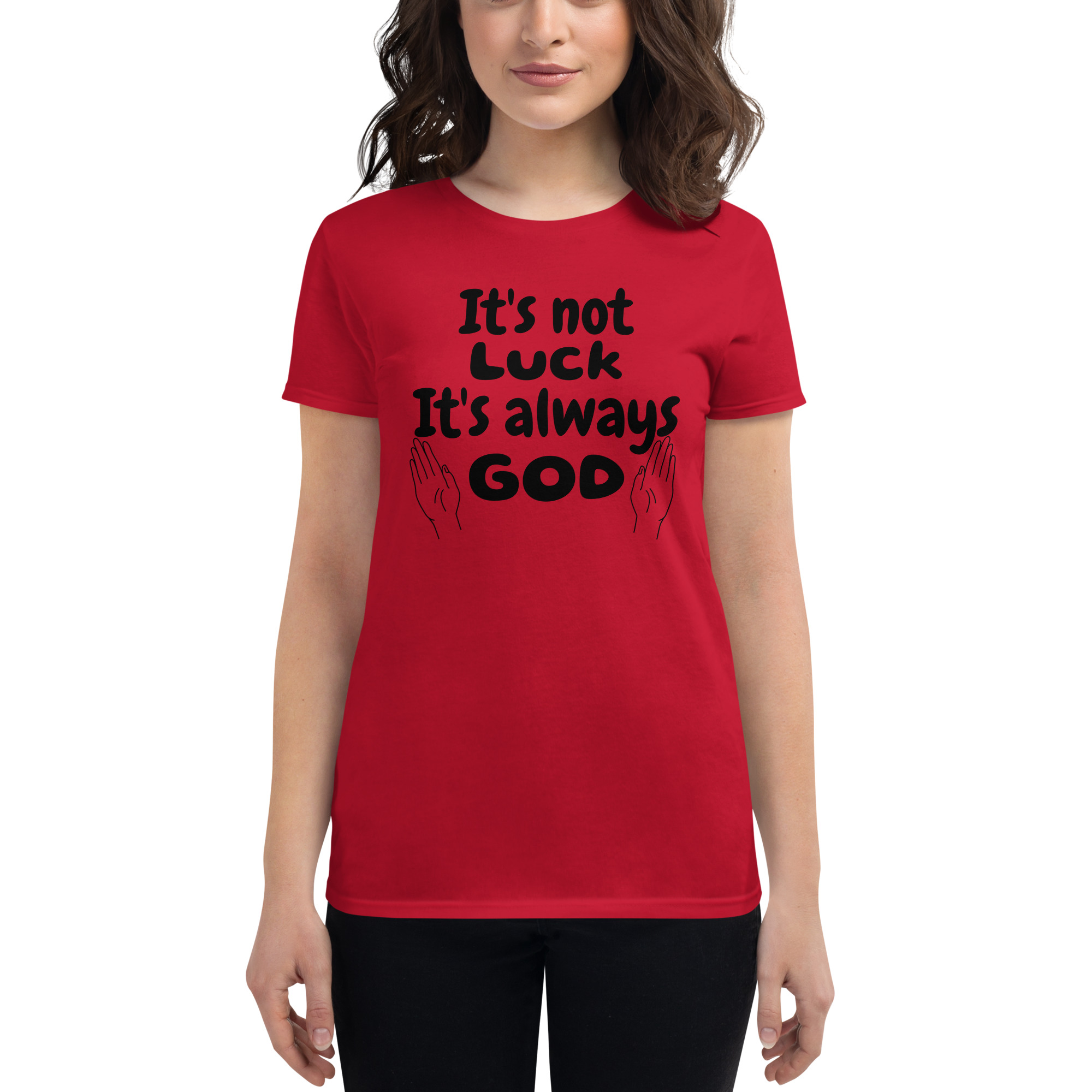 Always God Women's Short Sleeve Tee - Image 8
