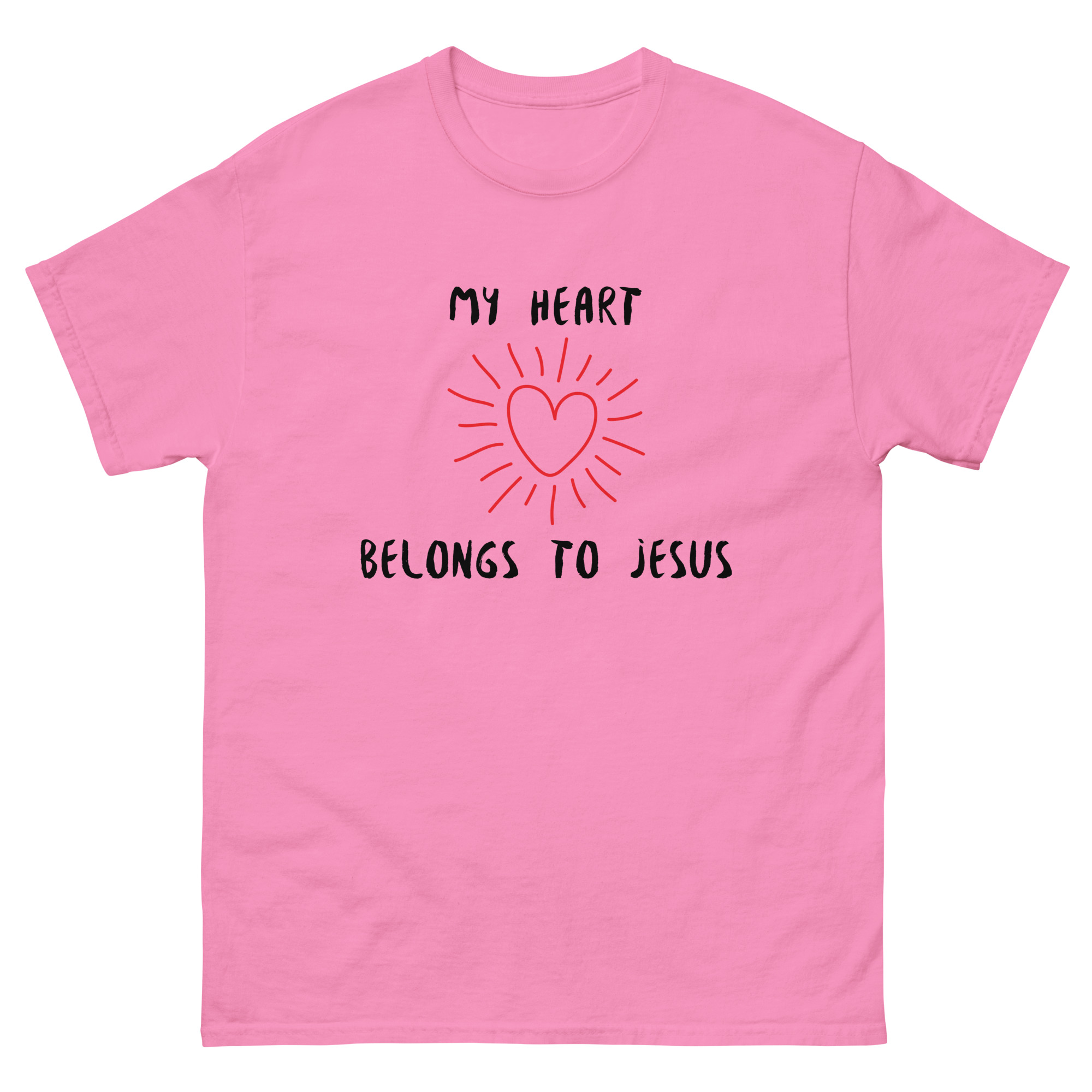 My Heart Belongs to Jesus - Classic Tee - Image 7