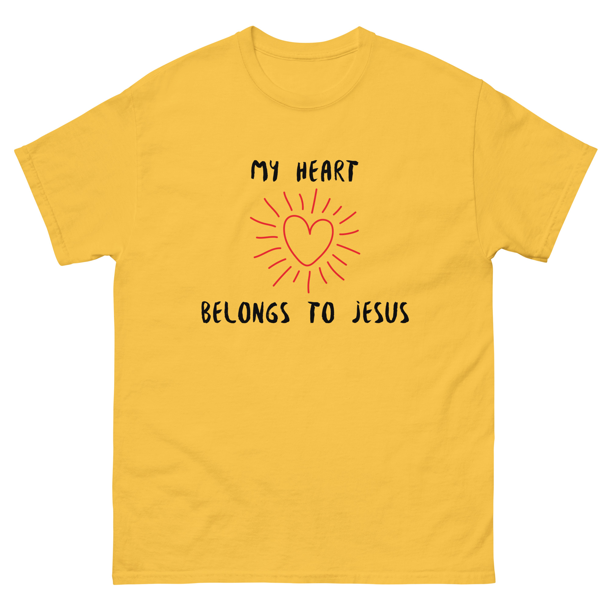 My Heart Belongs to Jesus - Classic Tee - Image 8