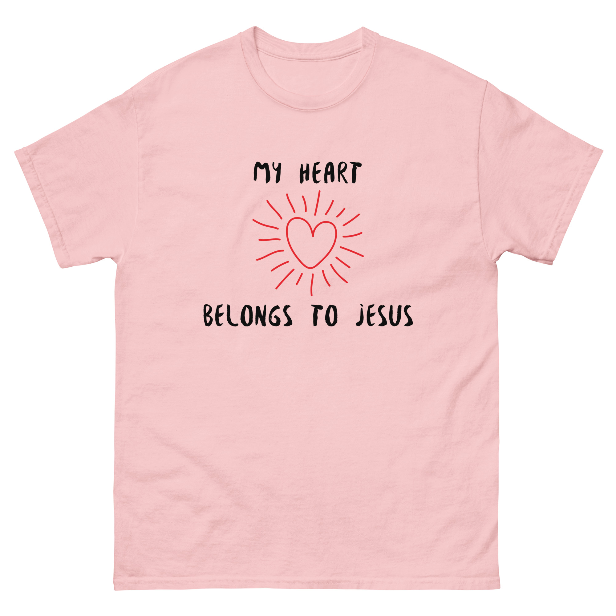 My Heart Belongs to Jesus - Classic Tee - Image 10