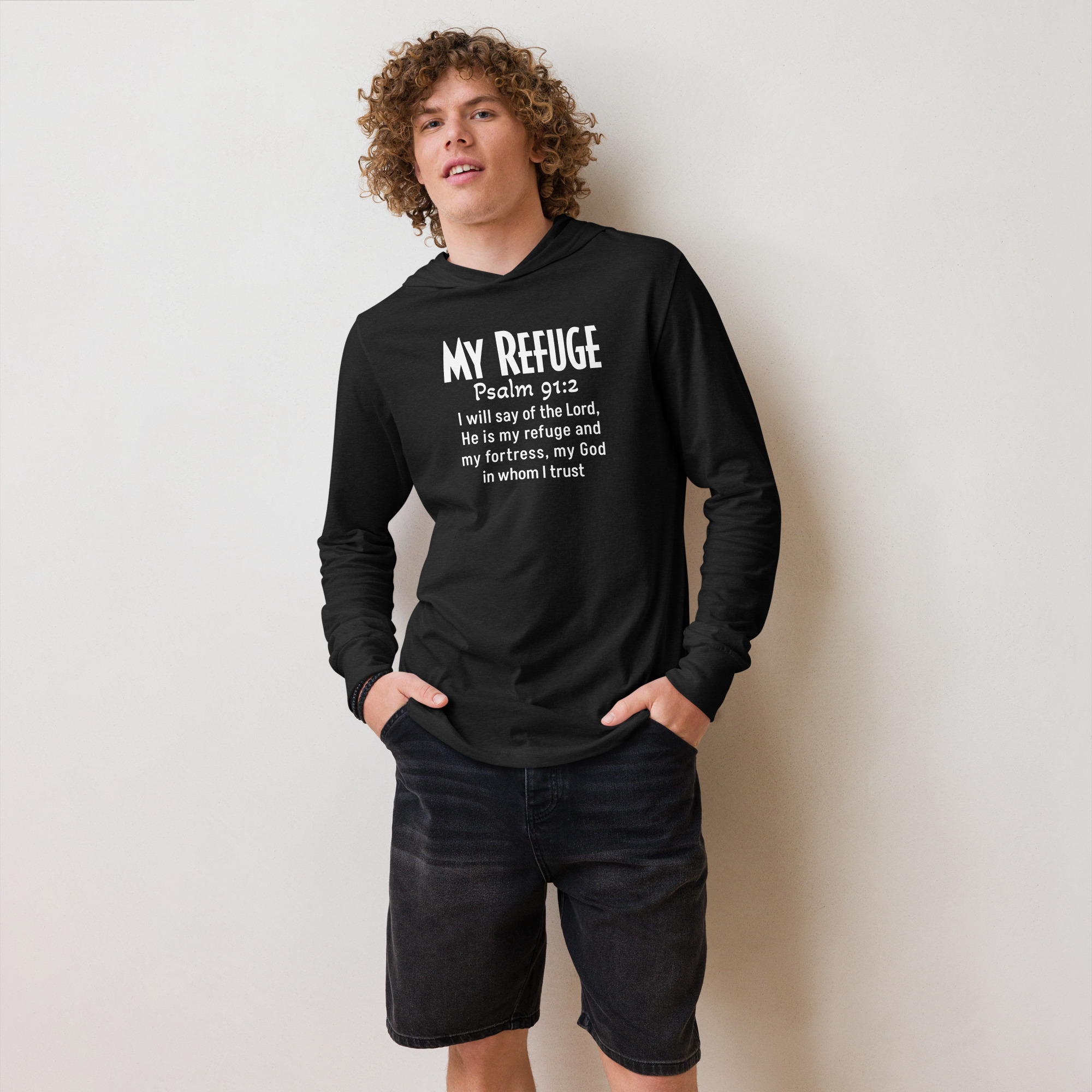 My Refuge Hooded long-sleeve tee - Image 2